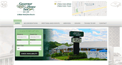 Desktop Screenshot of governorhouseinn.com